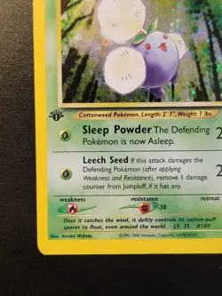Jumpluff 1st Edition Holo 7/111 Neo Genesis Holo Pokemon TCG - Image 3