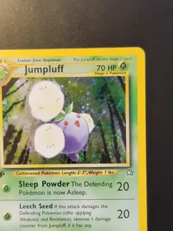 Jumpluff 1st Edition Holo 7/111 Neo Genesis Holo Pokemon TCG - Image 5