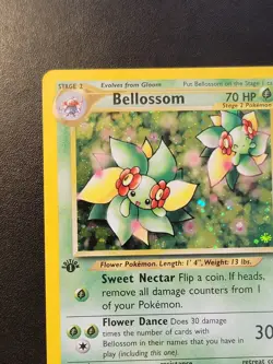 Pokemon TCG Bellossom Neo Genesis 3/111 Holo 1st Edition Holo Rare - Image 2