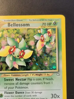 Pokemon TCG Bellossom Neo Genesis 3/111 Holo 1st Edition Holo Rare - Image 5