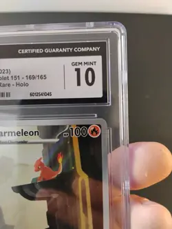 Pokemon Charmeleon 169/165 IR Scarlet & Violet 151 CGC 10 Gem Mint 🔥 - Image 4