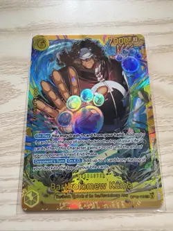 One Piece CCG Bartholomew Kuma OP12-119 Secret Rare Legacy of the Master - Image 1
