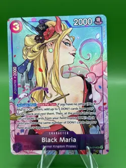 1x Black Maria (Illustration Box Vol.2) - OP08-074 - SR - Foil NM-Mint One Piece - Image 1