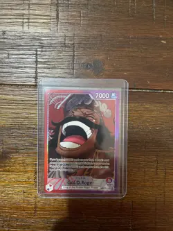 OP13-003 Alternate Art Leader Gol D Roger One Piece Card English - Image 1