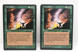 MTG, THERMOKARST (x2), MIRAGE, NM, NEVER BEEN PLAYED / LP - Image 1