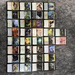 MTG Magic the Gathering Lot Of 34 Random Foil And Non foil Rares And Mythics - Image 1