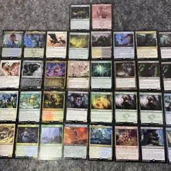 MTG Magic the Gathering Lot Of 34 Random Foil And Non foil Rares And Mythics - Image 3
