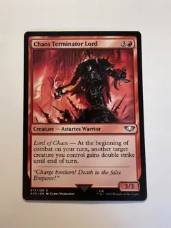 Chaos Terminator Lord - MTG Universes Beyond: Warhammer 40,000 - NM - Image 1