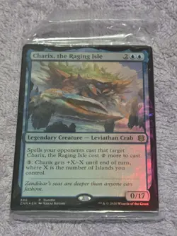 Charix, the Raging Isle (ZNR Bundle) Unique and Misc Promos Foil SEALED NEW - Image 1