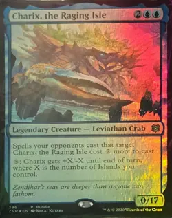 Charix, the Raging Isle (ZNR Bundle) Unique and Misc Promos Foil SEALED NEW - Image 2