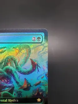 Mossborn Hydra (Extended Art) Foundations Foil MTG HP 0471 - Image 4