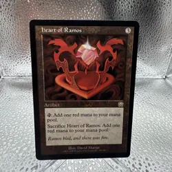 Heart of Ramos Mercadian Masques Regular Moderately Played - Image 1