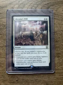 Akroma's Will - Commander Legends - NM - MTG - Magic: The Gathering - Image 1