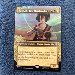 MTG Avatar ELEMENTAL SHOWCASE R Toph, the First Metalbender #0353 - Image 1