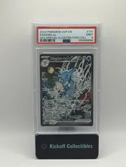 Kingdra EX 131 PSA 9 Mint Pokemon Black Star Promo Card SFA 2024 SVP - Image 1