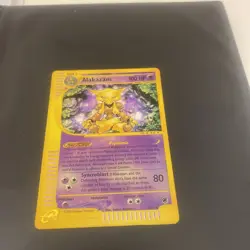 Alakazam 1/165 Expedition Base Set Holo Rare Pokemon Card E Series - Image 1