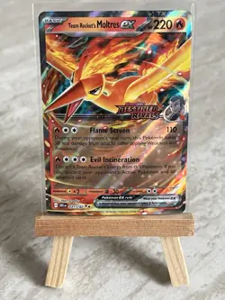 Pokemon TCG *STAMPED* Team Rockets Moltres ex 031/182 Misc. Cards & Products -NM - Image 1