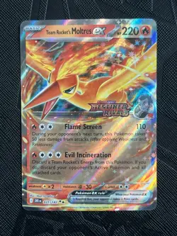 Pokemon TCG *STAMPED* Team Rockets Moltres ex 031/182 Misc. Cards & Products -NM - Image 3