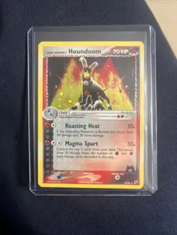 Team Magma's Houndoom 10/95 Pokemon Team Magma vs Team Aqua Holo - Image 1