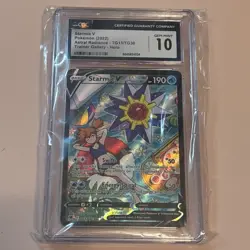 Starmie V TG13/TG30 Astral Radiance Trainer Gallery CGC 10 Pokemon Gem Mint - Image 1