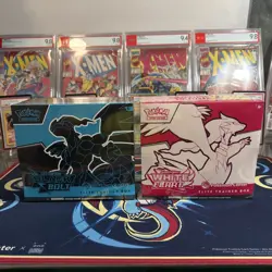 Pokemon Center Black Bolt And White Flare ETBs Set Of 2-Sealed - Image 1