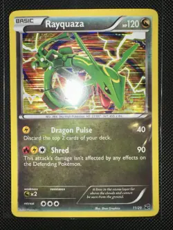 Pokemon Rayquaza 11/20 Salamence Axew Fraxure Holo Rare Dragon Vault 2012 Cards - Image 1