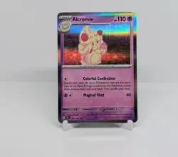 🧁 Alcremie 065/142 Rare Holo | Stellar Crown SCR | NM 🧁Cute Pokemon - Image 1