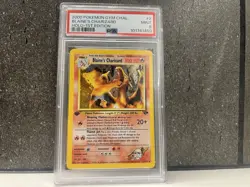 Pokemon Blaine's Charizard Gym Challenge Holo 1st Edition PSA 9 2/132 - Image 1