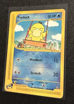 Pokemon Psyduck Aquapolis 104/147 2002 E Reader Mint/NM Never Played - Image 5