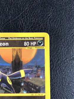 Pokemon TCG 2002 Umbreon Aquapolis 41/147 Non Holo Rare Card regular E-reader - Image 4