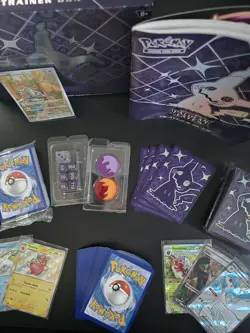Paldean Fates ETB Opened Box Pokemon TCG Scarlet & Violet - Image 1