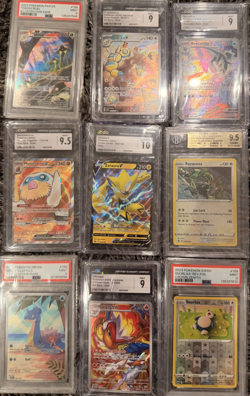 Pokemon CGC, BGS & PSA Graded Slab Lot of 27 - Image 1