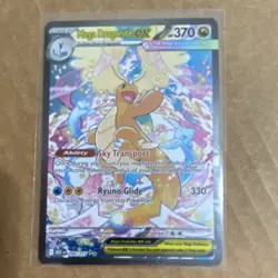 Pokemon Mega Dragonite EX Full Art Holo 290/217 370HP English Card - Image 1