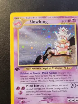 Slowking (2000) - Neo Genesis 1st Edition Holo 14/111 - CGC - Image 3