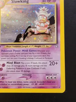 Slowking (2000) - Neo Genesis 1st Edition Holo 14/111 - CGC - Image 5