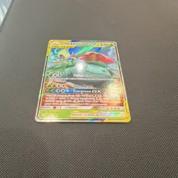 Pokemon Celebi & Venusaur GX 1/181 Sm-Team Up Ultra Rare Holo TAG TEAM - Image 4