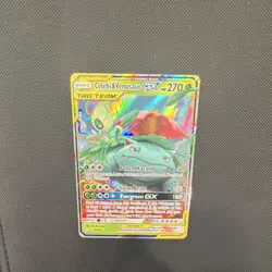 Pokemon Celebi & Venusaur GX 1/181 Sm-Team Up Ultra Rare Holo TAG TEAM - Image 5