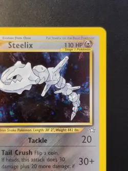Pokemon TCG Steelix Neo Genesis 1st Edition Holo Rare Card - Image 5
