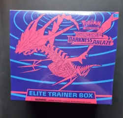 Pokemon Sword & Shield Darkness Ablaze Elite Trainer Box Sealed - Image 1