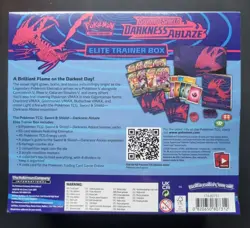 Pokemon Sword & Shield Darkness Ablaze Elite Trainer Box Sealed - Image 2
