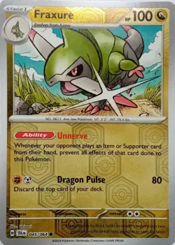 FRAXURE - Reverse Holo - Shrouded Fable - Pokemon TCG - 045/064 - Image 1