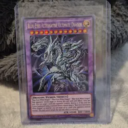 Konami Blue-Eyes Alternative Ultimate Dragon TN19-EN001 Gold Tin Limited Fusion - Image 1