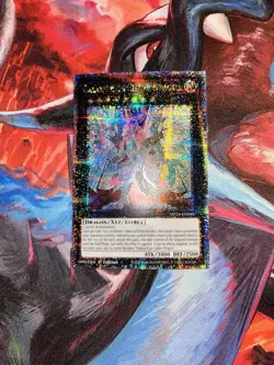 Yugioh! Galaxy-Eyes Cipher Dragon MP24-EN044 Quarter Century Secret Rare 1st NM - Image 1