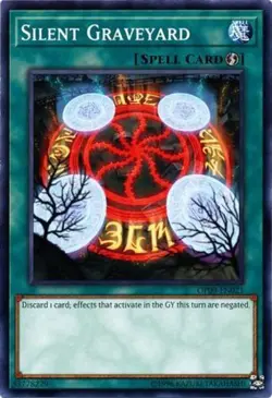Yugioh! LP Silent Graveyard - OP09-EN021 - Common - Unlimited Lightly Played, En - Image 1