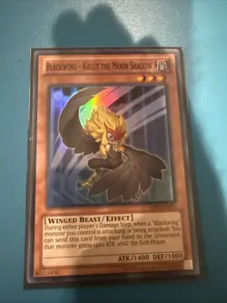 Blackwing - Kalut the Moon Shadow AP04-EN005 Astral Pack 4 Unlimited - Image 1