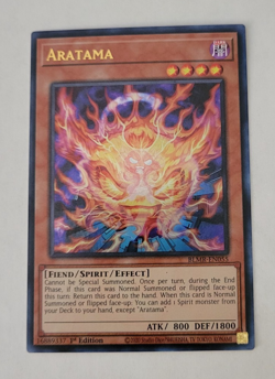 Yu-Gi-Oh Aratama Ultra Rare 1st Edition BLMR-EN055 - Image 1