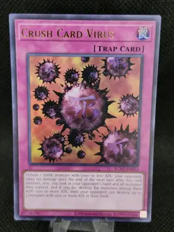 Crush Card Virus (KC01-EN053) Unlimited Edition - Ultra Rare - Near Mint - Image 1