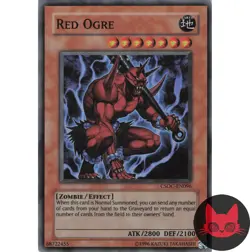 Yugioh Red Ogre CSOC-EN096 Super Rare LP - Image 1