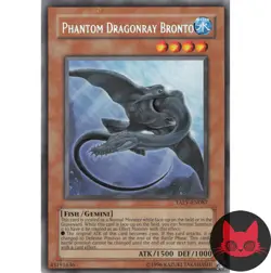 Yugioh Phantom Dragonray Bronto TAEV-EN087 Misprint Secret Rare Text LP - Image 1