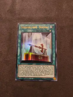 YuGiOh! "Infernoble Arms - Durendal" ROTD-EN053 Ultra Rare 1st Ed NM - Image 1